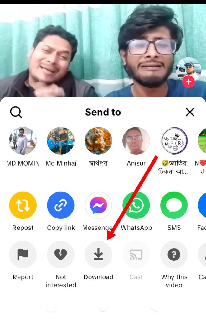 [ছবি - 3] মোবাইলে টিকটক ভিডিও ডাউনলোড করার উপায়, March 7, 2026