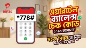 এয়ারটেল ব্যালেন্স চেক করার সঠিক কোড