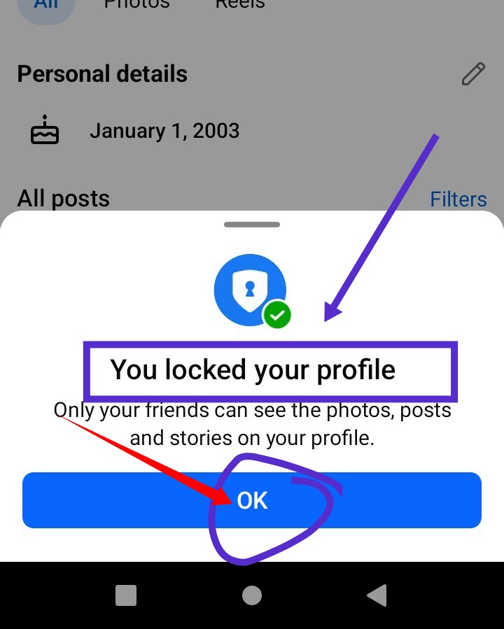 ফেসবুক প্রোফাইল লক কিভাবে করব