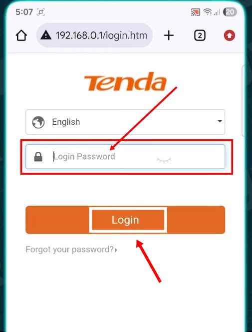 নিজেই টেন্ডা WiFi পাসওয়ার্ড পরিবর্তন করুন মোবাইলে