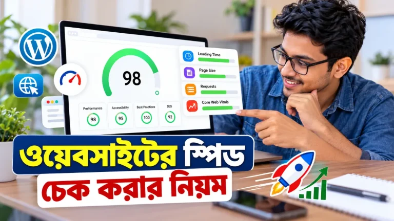 ওয়েবসাইটের স্পিড চেক করার নিয়ম