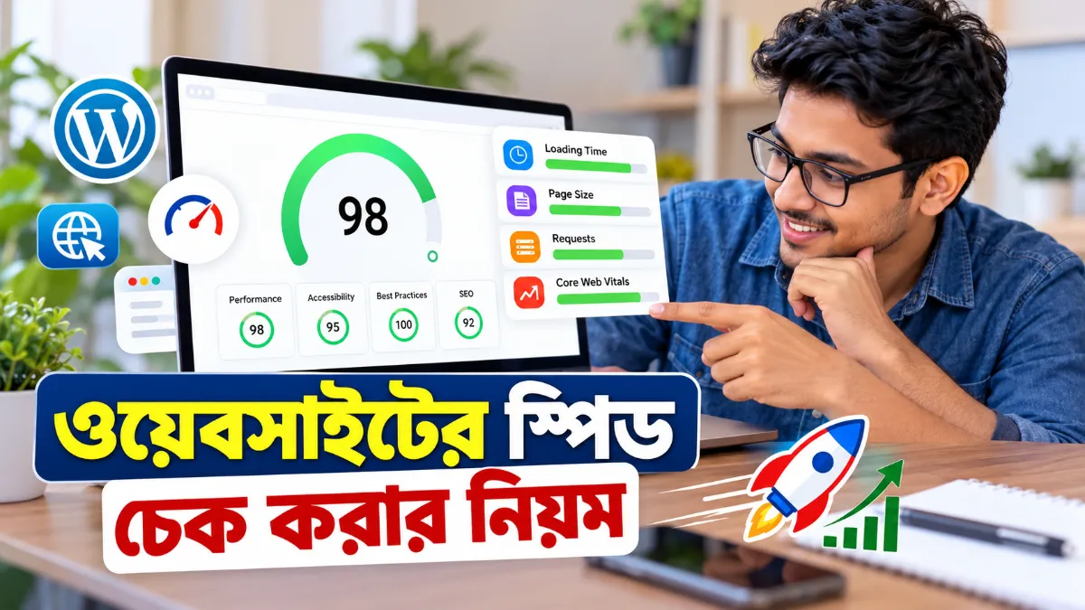 ওয়েবসাইটের স্পিড চেক করার নিয়ম